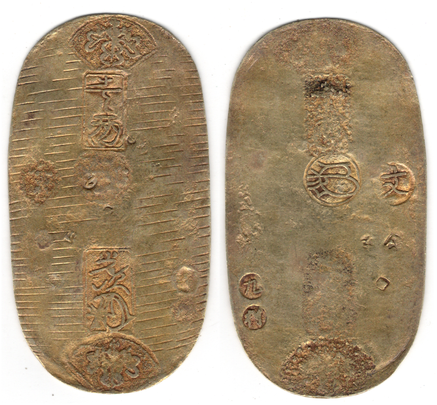 №11　元文小判金　九村