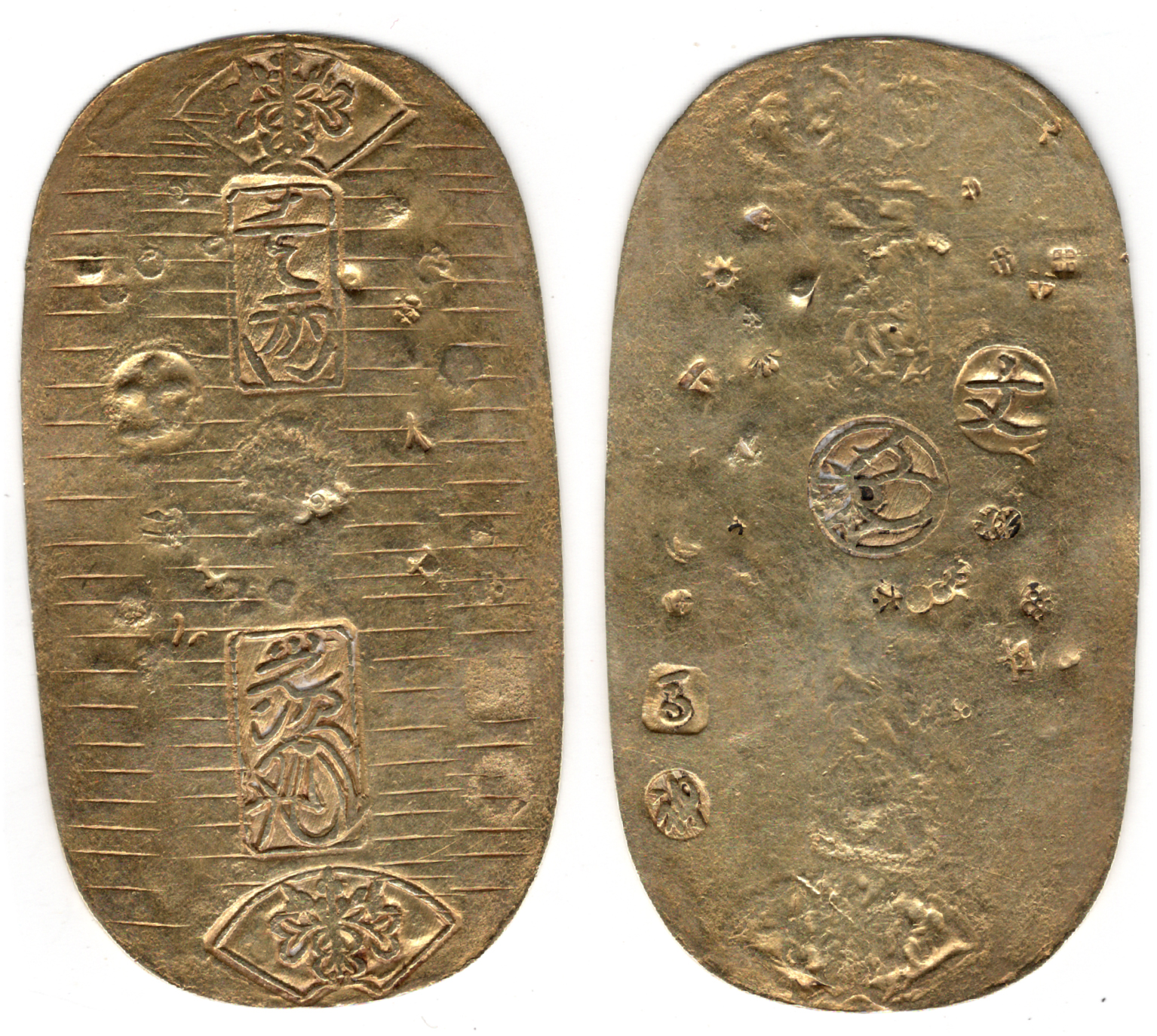 №12　元文小判金　七福　馬神